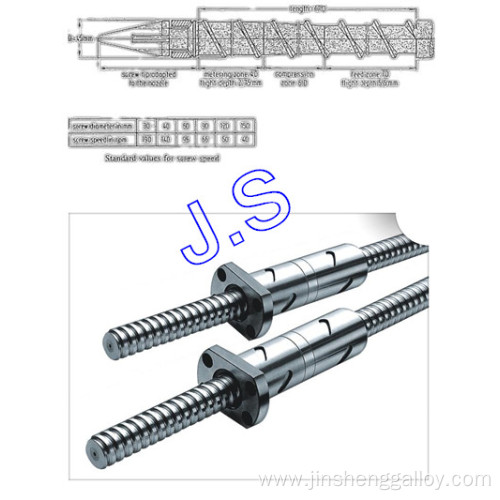 SINGLE SCREW BARREL FOR PE &PP